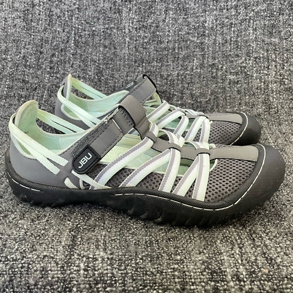 JBU Shoes Jbu 65 Jetty Encore Sandal Grey Mint Green Hiking Sport